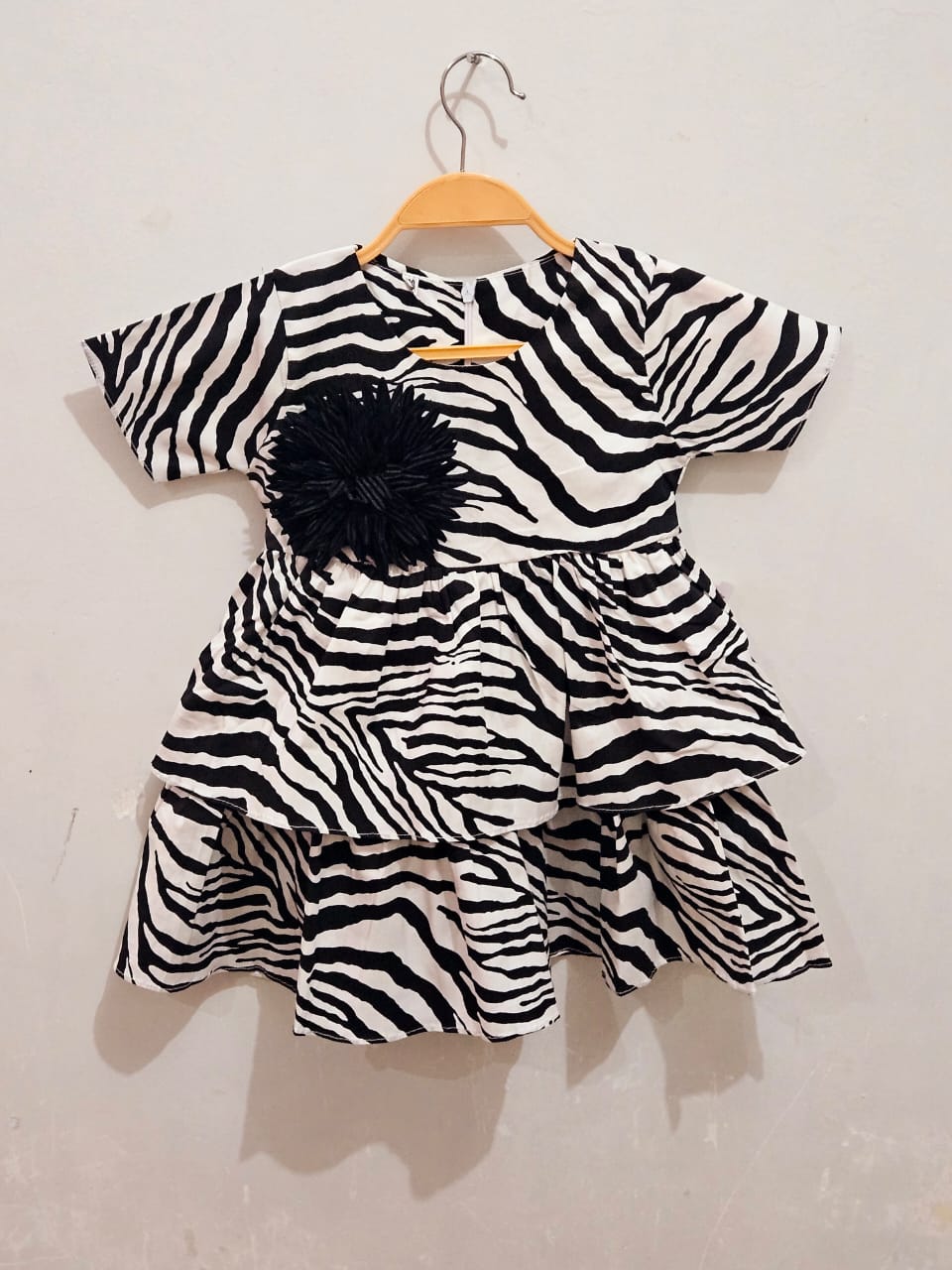Baby Girl Zebra Print Frock