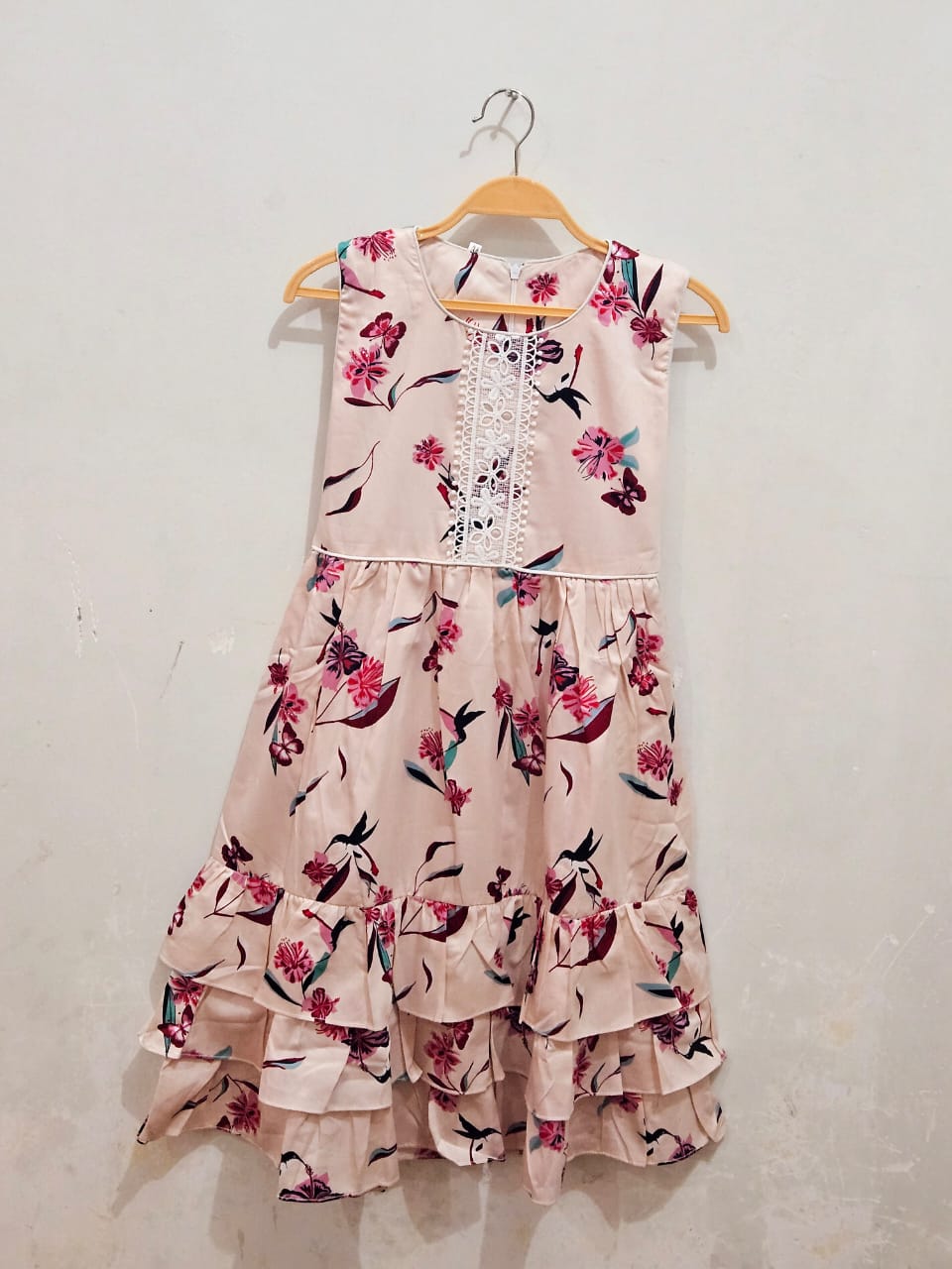 Baby Girl classic Skin Floral  Frock