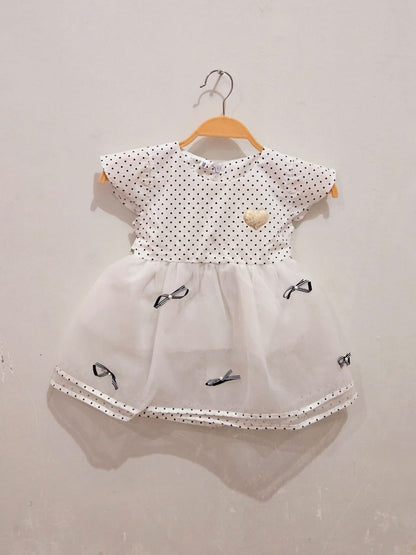 Baby Girl Wite Floral frock