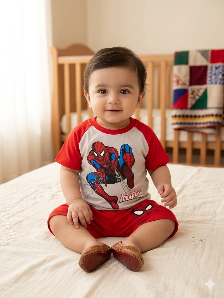 Pajamas Spider Man Set