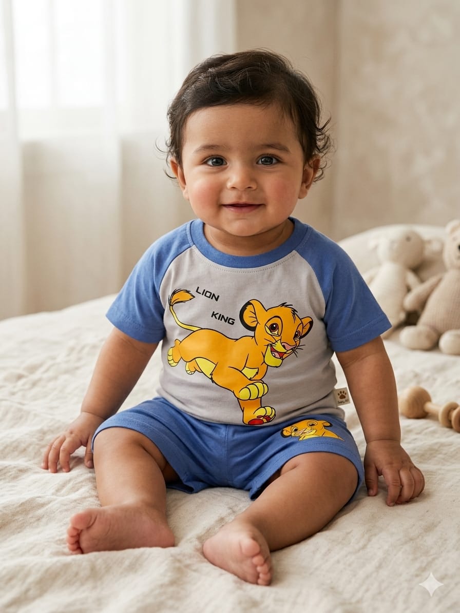 Pajamas Tigar Character Set