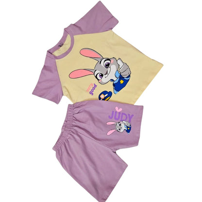 Pajamas Rabit Character Set
