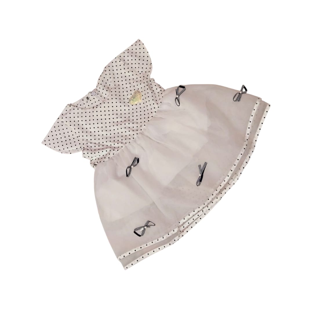 Baby Girl Wite Floral frock